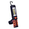 Solight multifunkční nabíjecí LED lampa,  3W COB, 250 + 40lm, Li-Ion, USB, černooranžová - WM16