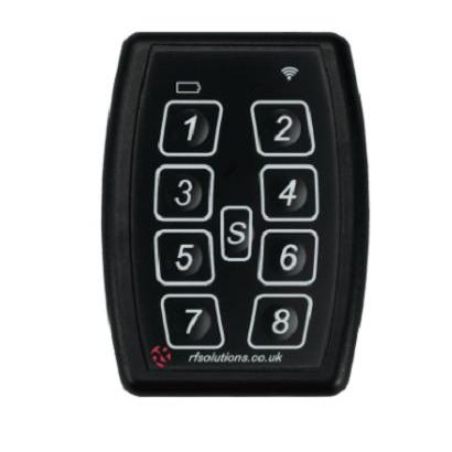 Vysílač QUANTA-4T16 16 tlačítek RF Solutions 433 MHz