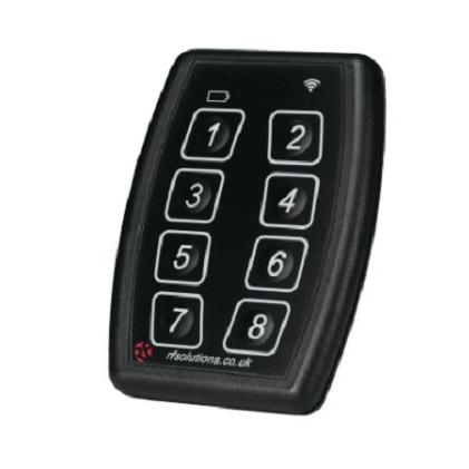 Vysílač QUANTA-4T8 8 tlačítek RF Solutions 433 MHz