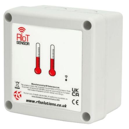 Přívěsek dálkového ovládání SENW-TMP-8T2 868 MHz RF Solutions