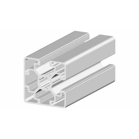 RS PRO Vzpěra, řada: RS PRO Stříbrná Profil podpěry, délka: 3 m, Eloxovaný hliník 10 mm 45 x 45 mm 45 x 45 mm