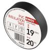 Izolační páska PVC 19 mm × 20 m, 0,13 mm, černá, balení 10 ks