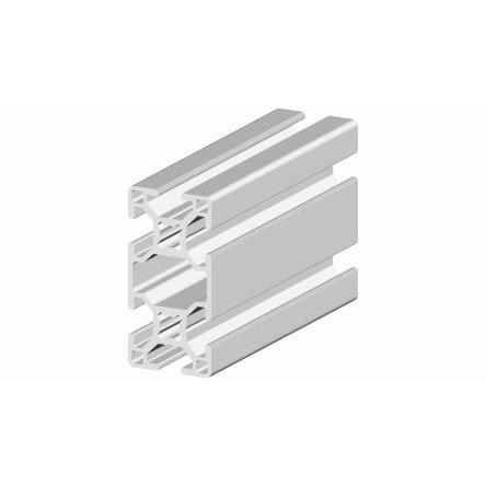 RS PRO Vzpěra, řada: RS PRO Stříbrná Profil podpěry, délka: 3 m, Eloxovaný hliník 8 mm 30 x 60 mm 30 x 60 mm
