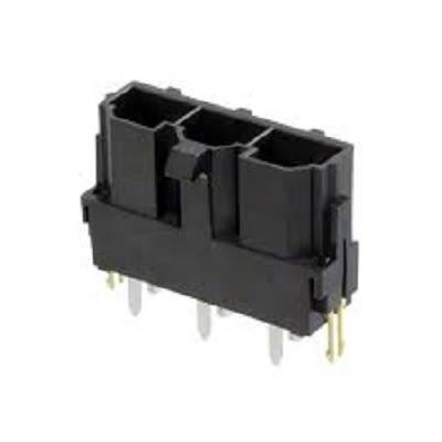Molex Konektor PCB, řada: 42819, počet kontaktů: 3, počet řad: 1, rozteč: 10 mm, orientace těla: Svislé, Průchozí otvor,