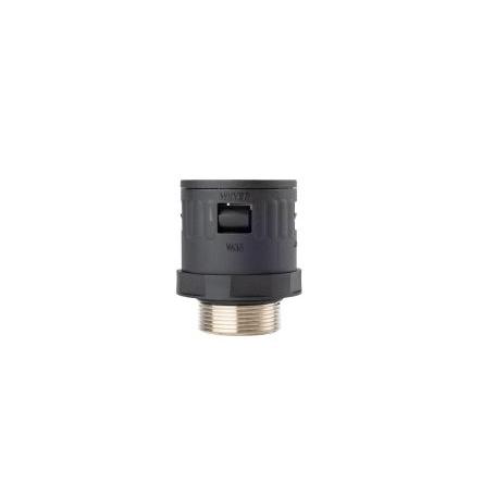 Montáž potrubí Černá jmenovitá velikost 29 mm Polyamid Černá, IP68 M32 x 1.5 RS PRO