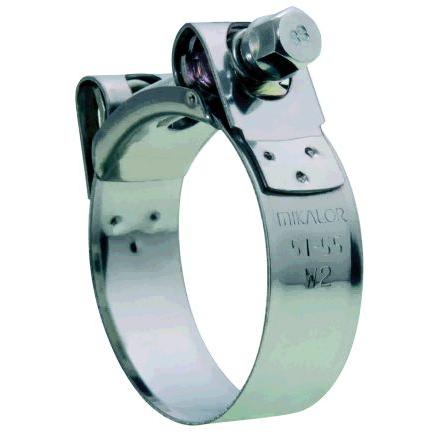 Hadicová a stahovací spona Šroubový pohon, Nerezová ocel, Zinkovaná ocel (svorníík) Válcová hlava RS PRO 174 mm (vnitřní