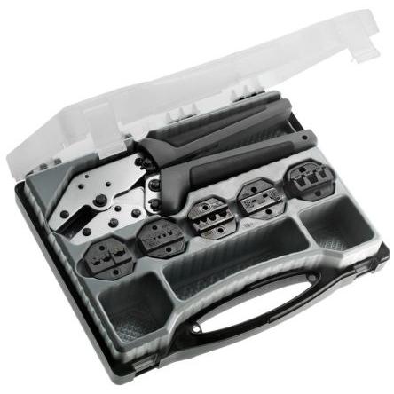 Krimpovací nástroj, řada: Hand Operated Mechanical Crimping Tools MECATRACTION, pro použití s: Svorky s otevřeným válcem