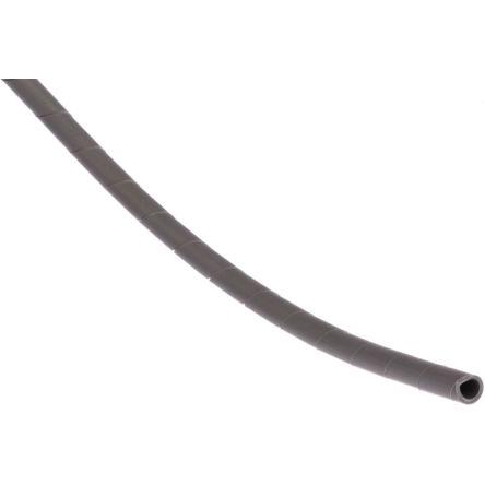 Kabelová spirálová bužírka Polyolefin Šedá 8.2 mm 8.2 mm 4.1 mm HellermannTyton