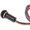 ITW Switches Miniaturní tlačítkový spínač, řada: 59 IP67 SPST Panel Okamžité Osvětlené 13.6 mm 400mA, barva LED: Červená