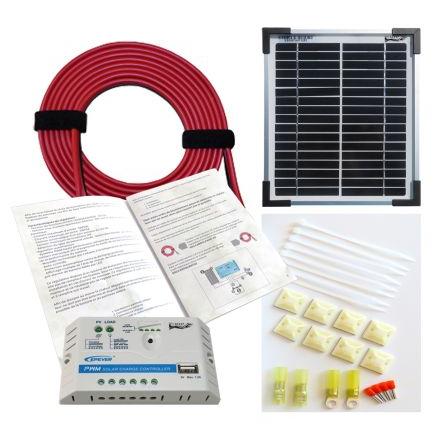 Seeit Fotovoltaický solární panel 5 W, počet článků: 36 Monokrystalické 12 V 5 W