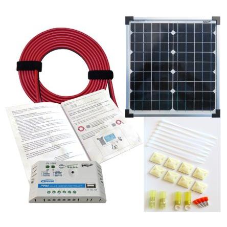 Seeit Fotovoltaický solární panel 20 W, počet článků: 36 Monokrystalické 12 V 20 W