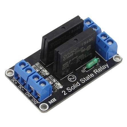 Vývojový nástroj pro motory a robotiku SSR-RELAY02-HL Relé Seeit Relay Control Card, pro použití s: Arduino, AVR, PIC,
