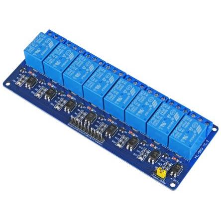 Vývojový nástroj pro motory a robotiku TTL-RELAY08 Relé Seeit Relay Control Card, pro použití s: Arduino, AVR, PIC,