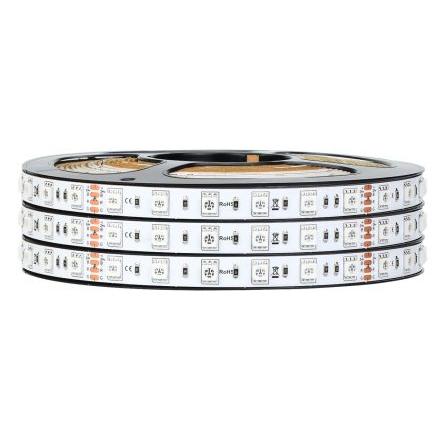 RS PRO Páska LED, řada: RS PRO, počet diod LED/metr: 60, 4000k, Modrá, Zelená, Červená, délka pásky: 5 m, 24V dc,