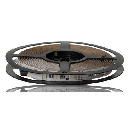 RS PRO Páska LED, řada: RS PRO, počet diod LED/metr: 60, 4000k, Modrá, Zelená, Červená, délka pásky: 5 m, 24V dc, šířka