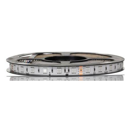 RS PRO Páska LED, řada: RS PRO, počet diod LED/metr: 60, 4000k, Modrá, Zelená, Červená, délka pásky: 5 m, 24V dc, šířka