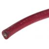 Zapojovací vodič, prameny vodičů: 32/0.2 mm, Červená, 500V 100 m 11 AWG Silikonová pryž RS PRO