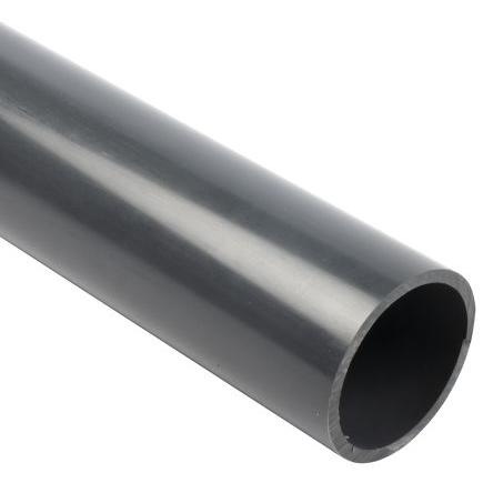 PVC trubka 2 m, Polyvinylchlorid (neplastifikovaný) vnější průměr 114.3 mm OD, tloušťka stěny 8.4 mm Georg Fischer