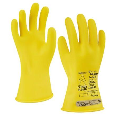 Tilsatec Elektroizolační rukavice Pryž EN 60903, IEC 60903, ASTM D120, CE 1 11