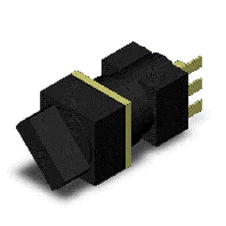 Volicí přepínač, řada: A165S Pájecí SPDT IP65 Omron