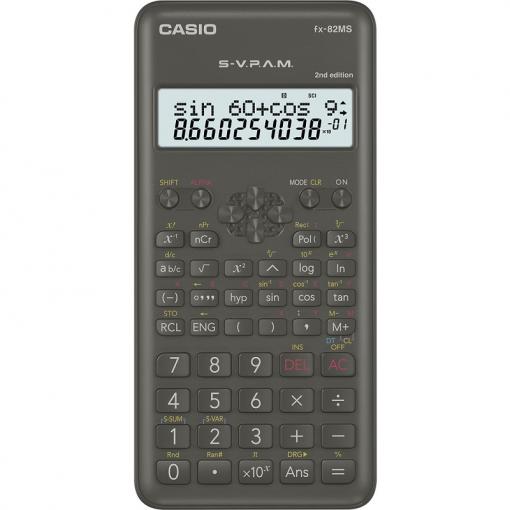 Kalkulačka CASIO FX 82MS 2E, vědecká (školní)