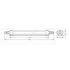 Svítidlo PHILIPS LEDINAIRE Waterproof WT060C LED36S/840 PSU TW1 L1200 IP65   P389130