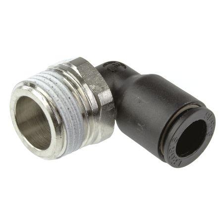 Legris Pneumatická armatura, řada: LF3000 Vnější 3/8" R, Niklovaná mosaz