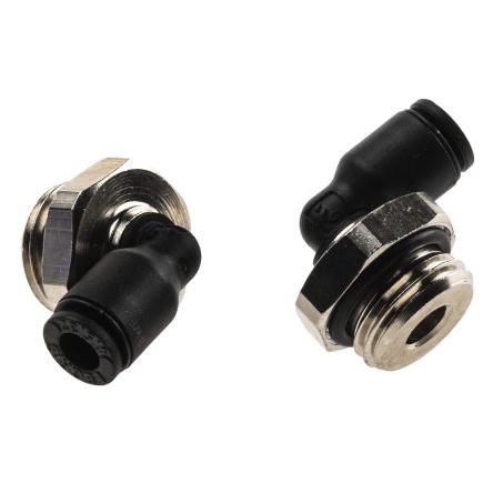 Legris Pneumatická armatura, řada: LF3000 Vnější 1/4" G, Niklovaná mosaz