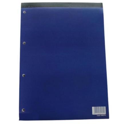 Victor Stationery Poznámkový blok Dolní Horní vazba barva Modrá, velikost papíru: A4, Linkovaný