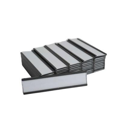 RS PRO Magnetický držák štítku, délka: 100 mm, Ferit stroncia Obyčejný, tloušťka: 2.9 mm