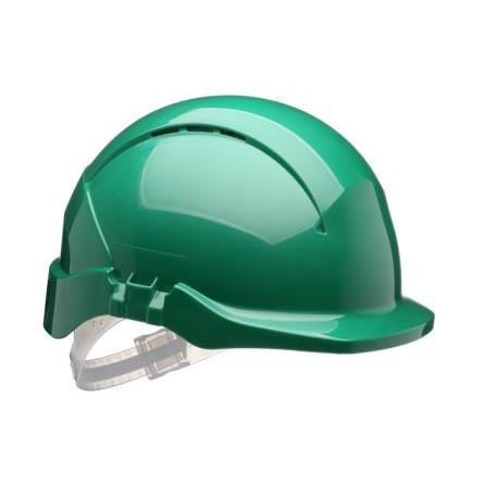 Centurion Safety Ochranná přilba EN 397, Zelená, ABS Integrovaný potní pásek Nastavitelný Krátké Concept Core