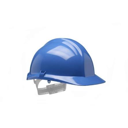 Centurion Safety Ochranná přilba EN 397, Modrá, Vysokohustotní polyetylén Integrovaný potní pásek Nastavitelný Dlouhé