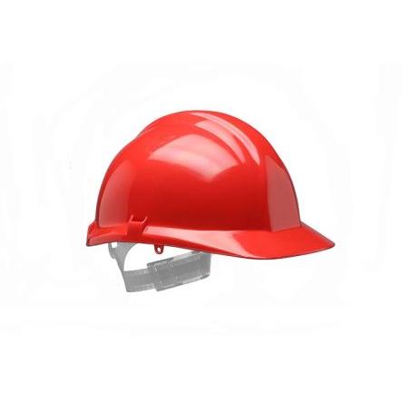 Centurion Safety Ochranná přilba EN 397, Červená, Vysokohustotní polyetylén Integrovaný potní pásek Nastavitelný Krátké