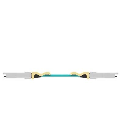 TE Connectivity Zasouvací konektor I/O, řada: 2368650 QSFP28 Vnější, Kabel, počet kontaktů: 38, počet portů: 2portový
