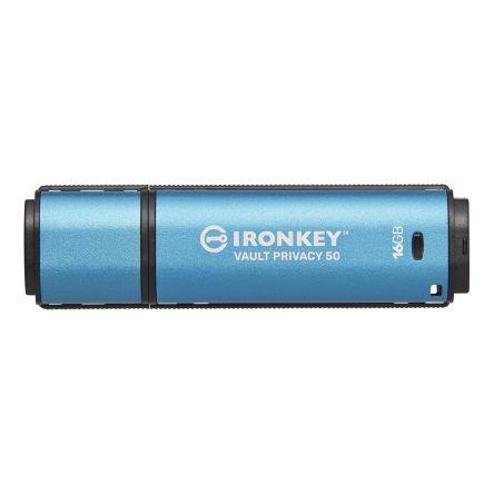 Flash disk USB 16 Gb 256bitový AES XTS USB 3.2 197 Kingston 3D TLC 85 °C -20 °C
