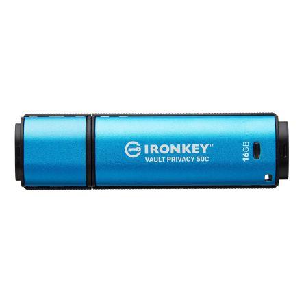 Flash disk USB 16 Gb 256bitový AES XTS USB 3.2 197 Kingston 3D TLC 85 °C -20 °C