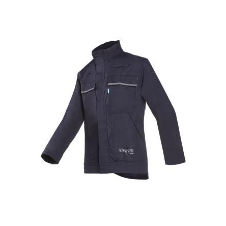 Sioen Uk Bunda, SC: 3XL, Tmavomodrá Antistatický, Samozhášecí, Vodotěsný, Chemicky odolný, řada: 019VA2PF9 No