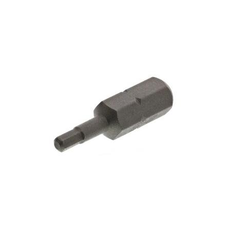 RS PRO Bit šroubováku, Chrom molybdenová ocel, typ hlavice: Šestihranný, Dvojitý šestihran, 1/4 in, 2.5 mm, celková