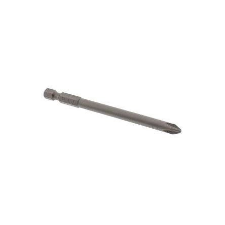 RS PRO Šroubovací hrot, Chrom molybdenová ocel, Křížový, 1/4 in, PH2, celková délka: 90mm, počet kusů: 50