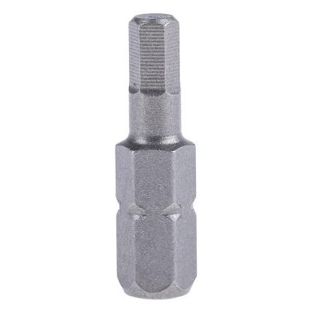 RS PRO Sada bitů šroubováku, Chrom molybdenová ocel, typ hlavice: Šestihranný, 1/4 in, 4 mm, celková délka: 25mm, počet