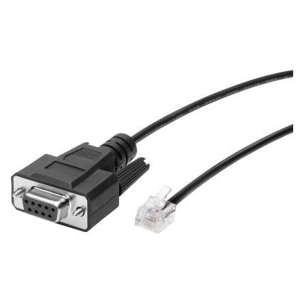 Siemens Sériový kabel, A: Vnitřní délka 3 m, A: RS232, samec, B: Vnější