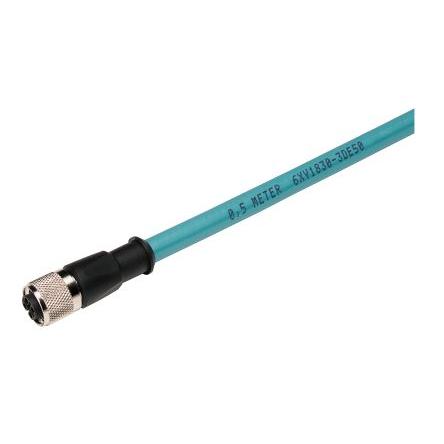 Kulatý konektor, počet kontaktů: 2, Kabel, velikost: M12 Siemens, pohlaví kontaktu: Samec/samice Zástrčka, IP65, IP67,