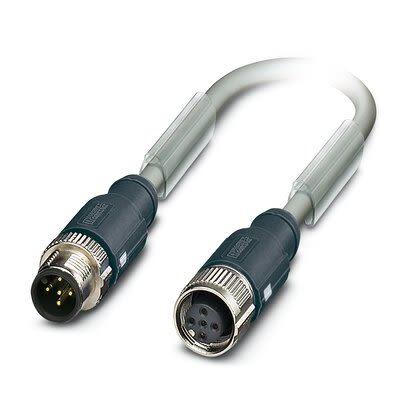 Bus kabel, A: Vnější, A: Se závitem 5, B: M12, B: Vnitřní, 48 V ac, 60V dc 5, IP65, IP67 Phoenix Contact 1 m