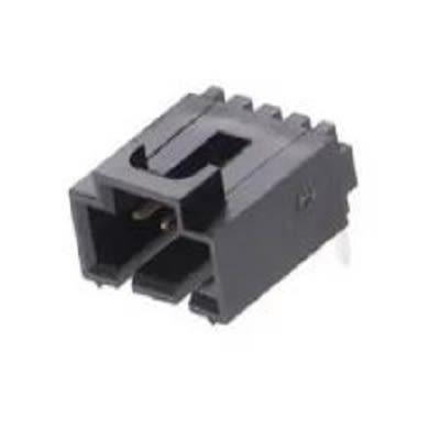 Molex Konektor PCB, řada: 70553, počet kontaktů: 4, počet řad: 1, rozteč: 2.54 mm, orientace těla: Pravý úhel, materiál