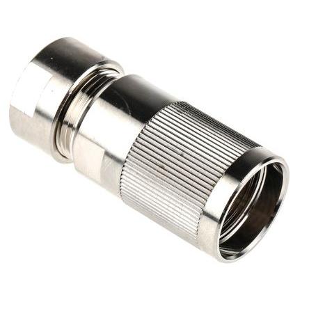 Kovový plášť pro kulaté konektory, řada: Trident TNM rozměr 14, orientace těla: Rovný ITT Cannon, pro použití s:
