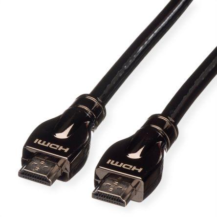 Roline, řada: ROLINE HDMI V2.0 10 m, A: Vnější HDMI, B: Vnější HDMI