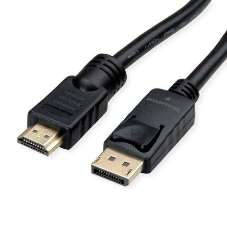 Roline, A: Vnější HDMI, B: Vnější HDMI DisplayPort Kabely 10 m
