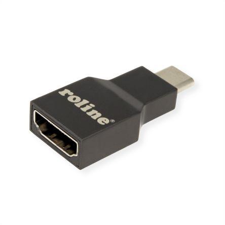 Roline Adaptér, počet zobrazení: 1, 3840 x 2160 pixel, video připojení: HDMI, standard: USB 3.1, USB 3.2