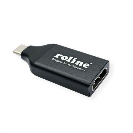 Roline Adaptér, počet zobrazení: 1, 3840 x 2160 pixel, video připojení: HDMI, standard: USB 3.1, USB 3.2