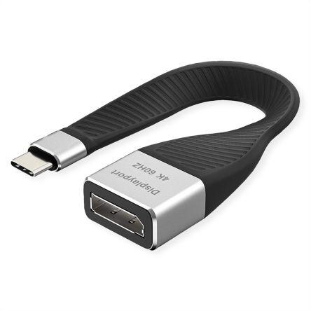 Roline Adaptér, počet zobrazení: 1, 3840 x 2160 pixel, video připojení: Display Port, standard: USB 3.1